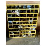 Cubby w/ Nuts and Bolts/42"H, 34"W, 12"D