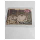 Coca Cola Lou Gehrig Babe Ruth Facsimile Autos