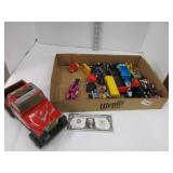 Assorted toy cars & more including tootsie toy