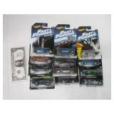 12 New Hot Wheels Fast & Furious Collection