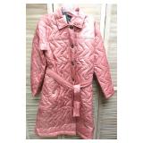 Ladies Desert Sand Quilted Long Coat - Size: Med