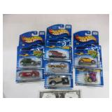 Vintage Hot Wheels 7 New 2000-2001 Collectable Toy