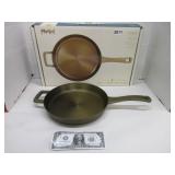 New Golden Oil 10 inch cast iron skillet