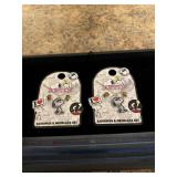 2 new Justice Snoopy girls necklace & earring sets