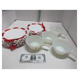 White Milk Glass Plates & More