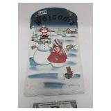 Snowman Slate Wall Decor