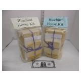 2 bluebird house craft kits