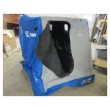 CLAM 2 person, ice fishing house with seats & sled