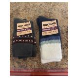 2 new Muk Luks womenï¿½s boot socks 6-11