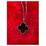 New - Black Clover Necklace by Sarah Skye