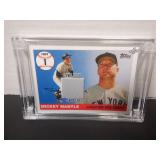 2022 TOPPS JERSEY FUSION MICKEY MANTLE GAME USED