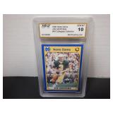 1990 NOTRE DAME #40 JOE MONTANA COLLEGIATE COLL