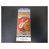 LEBRON JAMES ROOKIE FULL TICKET. 3/3/04