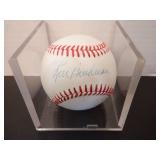 LOU BOUDREAU SIGNED AUTO OFFICIAL AL BASEBALL