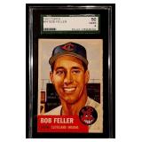 1953 TOPPS BOB FELLER #54. SGC 4