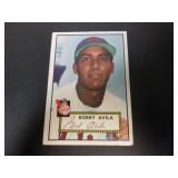 1952 TOPPS BOBBY AVILA #257 CREASE SEE PICS