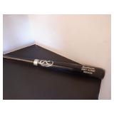 SANDY ALOMAR JR GAME USED RAWLINGS BAT HEAVY USE