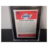 1986-87 FLEER #1 KAREEM ABDUL-JABBAR SGC A