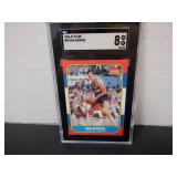 1986-87 FLEER #98 DAN SCHAYES SGC 8