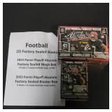 2023 PANINI ABSOLUTE FOOTBALL BLASTER + MEGA BOX