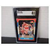 1986-87 FLEER #91 DOC RIVERS SGC 8