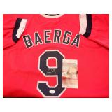 CARLOS BAERGA SIGNED AUTO CLEVELAND JERSEY JSA COA