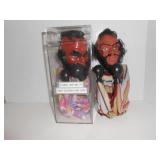 2 VINTAGE MR. T PUPPETS AND 1 MC HAMMER PUPPET