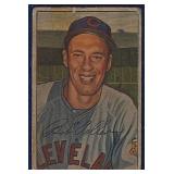 1952 Bowman #43 Bob Feller Cleveland Indians