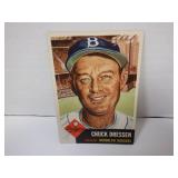 1953 TOPPS #50 CHUCK DRESSEN