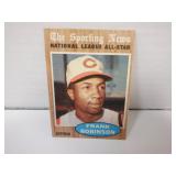 1962 TOPPS #396 FRANK ROBINSON ALL-STAR