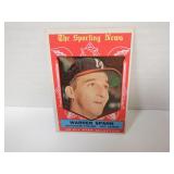 1959 TOPPS #571 WARREN SPAHN ALL-STAR