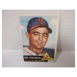 1953 TOPPS #189 RAY JABLONSKI