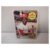 1969 TOPPS #85 LOU BROCK