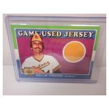 2001 UPPER DECK #J-RF ROLLIE FINGERS GAME USED