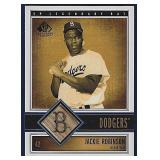 2002 SP Legendary Cuts GU Bat Jackie Robinson