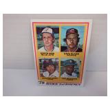 1978 TOPPS LOU WHITAKER SIGNED AUTO ROOKIE CARD