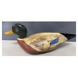 Hand Carved Vintage Wood Duck