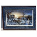 The Pleasures of Winter Painting Frame