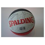 Miami Heat Miniature Spalding Basketball Signed