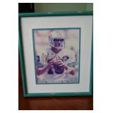 Dan Marino Signed Action Passing Stance 1994 Photo