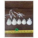 Lot of 5 Margaret Furlong Angel Ornaments