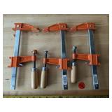 Jorgensen Metal Clamps Lot of 3  (Garage)