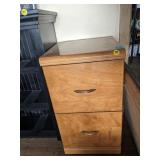 Wooden Filing Cabinet  (Livingroom)