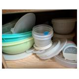 Assorted Plastic Storage Containers