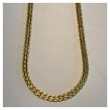 Fashion Necklace Gold 22"