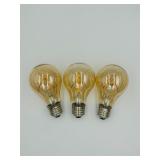 Lot of 3 Nostalgia LED A19 Light Bulbs (new)