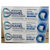 Sensodyne Pronamel active shield 3 PK Travel Size