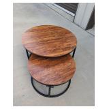 Lot of 2 Nesting Coffee Tables (Read Description)