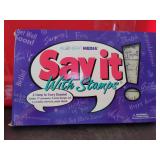 Say it With Stamps RUBBER STAMPS Kit