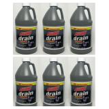 Lot of 6 Bottles 64oz Drain Cleaner NO SHIPPING